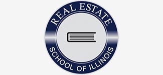 Real Estate School of Illinois logo 3 col