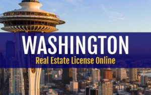 Washington Real Estate License Online